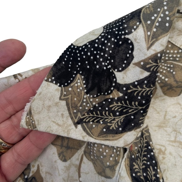 Crazy horse Claiborne company men’s‎ large floral button-down casual lightweight - Picture 5 of 5